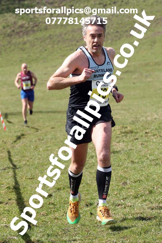 Masters men 2021 NECAA Cross Country Relays, Thornley Farm, Peterlee, Saturday, April 10th. Photo: David T. Hewitson/Sports for All Pics